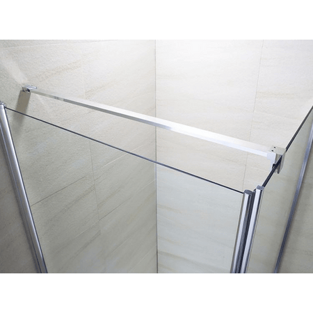 Box Doccia Disabili Fisso E Porta Sdoppiata 6mm H190cm