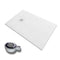 Piatto Doccia Solidstone Pietra Mineral Marmo Bianco H2.8cm - Piatti Doccia SolidStone