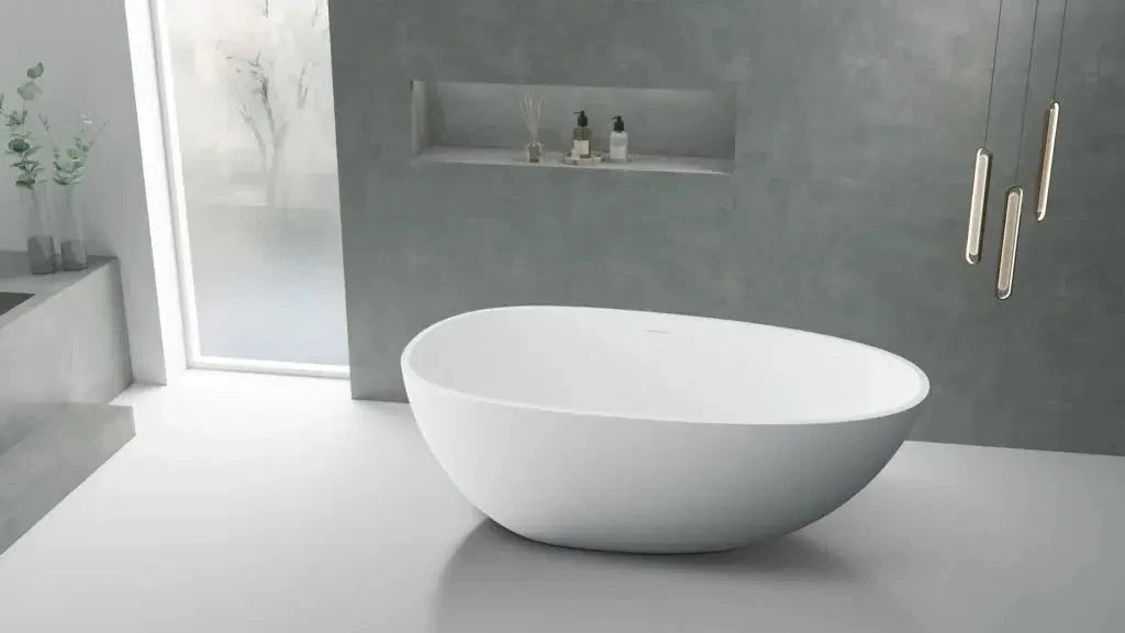 Vasca Freestanding Ovale Design Moderno - Shopbagno.it